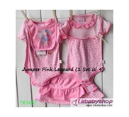 Jumper set 4in1 Pink Leopard