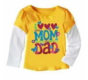 Baby GAP I love mom and dad