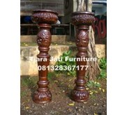 bokor bulat 90 cm