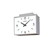 Square Double Face Clock