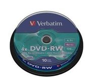 DVD-RW VERBATIM ( Komputer Bintaro, Pondok Indah, Rempoa, Ciputat, Lebak bulus, Pondok Pinang, RS FATMAWATI Jakarta Selatan)
