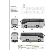 Hino Dutro 130 MDBL, Micro Bus dgn kapasitas 30 penumpang.