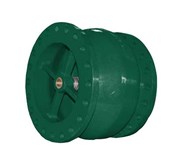Globe Type Double Flange Silent Check Valve 