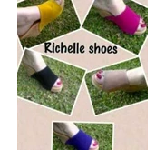 Sandal wedges suede