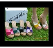 Sandal wedges New Suede
