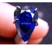 BATU PERMATA BLUE SAFIR BIRMA ( Code : SPR0127 )