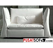 Sofa Minimalis Kuncup Lebar