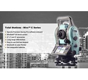 Total Station Nikon NIVO 2C acurasi 2 detik