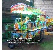 Kereta Mini Rel Gerobak