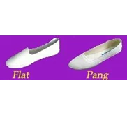 sepatu lukis polos