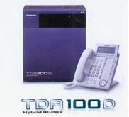 Pabx Panasonic KX-TDA 100 D kapasitas 8line, 28 ext garansi 2 tahun RP 13, 500, 000