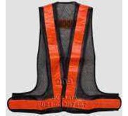 Rompi V Hitam Jaring Scothlight Orange
