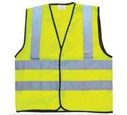 Rompi 2 Garis Gray Reflector