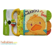 Teether Book Carter' s - Quack! Says The Duck