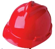 ( ANSI) MSA CHINA V-GARD CAP - RED