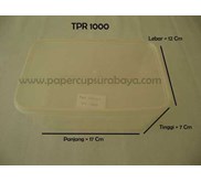 Food container ( kotak makanan dari plastik) - MICROWAVE OVEN SAFE