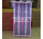 Lampu RM 2 x 18W Stainless
