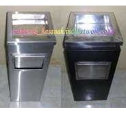 stainless dustbin | cetakan tempat sampah | kotak sampah stainless | pusat standing ashtray | tempat sampah stainless murah | tong sampah stainless
