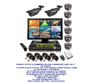 Paket CCTV Riviera Lengkap 8Camera 2Long 6Dome