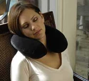 Travel Neck Pillow Cozyland - Bantal Leher Dewasa