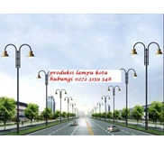produksi lampu kota