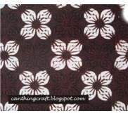 Kain Batik Motif Kawung Prabu coklat