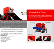 Mesin Pembalik Kompos / UT Patria CT-30 Compost Turner