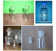 BERBAGAI BOTOL PYREK, DURAN, RRC, PRODUKSI BOTOL LABORATORIUM, BOTOL SAMPEL , LABORATORIUM GLASSWARE