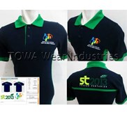 KONVEKSI BAJU KAOS KERAH POLO SHIRT SERAGAM PROMOSI BADAN PUSAT STATISTIK ST2013