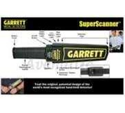 GARRETT METAL DETECTOR SUPER SCANNER