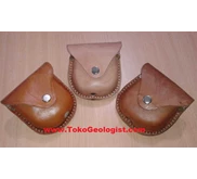 Sarung kompas geologi kulit asli ( cocok untuk brunton 5008, 5006, DQL-8)
