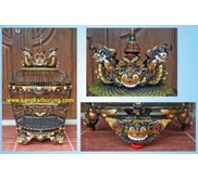 Sangkar Derkuku Motif Barong Super