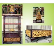 Sangkar Burung Motif Sun Go Kong untuk Cucak Ijo, Cendet, Cucak Jenggot, anis merah, anis kembang, kenari