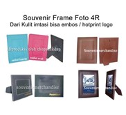 Souvenir Frame Foto Kulit