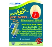 ERLENMEYER 250ml, DISCOUNT 35% ! ! !
