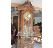 Lemari Jam Mahkota Mawar Besar