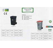 Dustbin Tempat sampah dengan roda