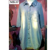 Kemeja Jeans Jumbo MB.07