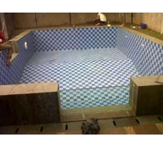 kaca untuk kolam renang