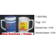 MUG KERAMIK TIPE GENTONG -016 oz
