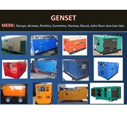 Sewa - ental Genset apasitas 20 - 1000 KVA