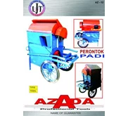 AZ-12 MESIN PERONTOK PADI DENGAN PANGKON RODA , 2 JENIS TIPIS DAN TEBAL
