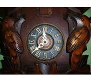 Jam Kikuk Jerman Bandul Dua Harian Motif Burung