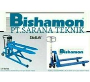 BISHAMON INDONESIA JAKARTA HAND PALLET STACKER BISHAMON AGENT DISTRIBUTOR
