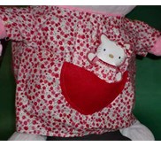 Boneka HELLO KITTY : Bisa dinaiki DAN Ganti Baju si Kambi