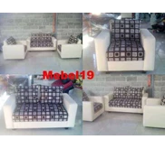 Sofa Minimalis 211 Broken White Spazio
