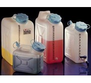 Wide-necked jerrycans with/ without threaded connector