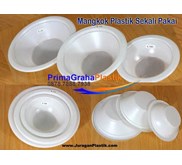 Mangkok Plastik 5 inch, 6 inch, 7 inch( untuk foodcourt)