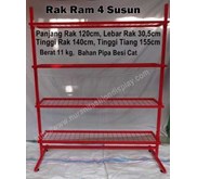 Rak Besi Ram Susun 4