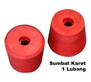 Sumbat, karet 1 lubang